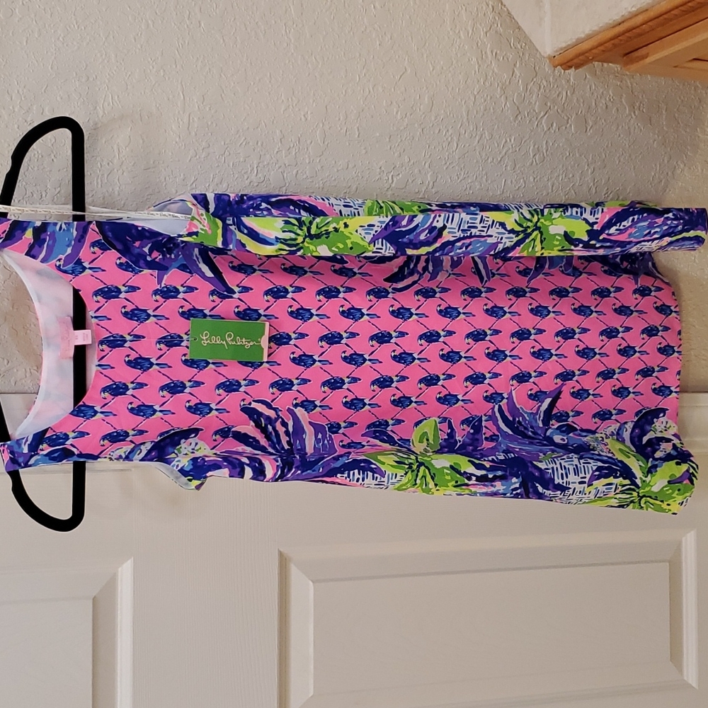 Lilly Pulitzer Jackie Silk Shift Dress